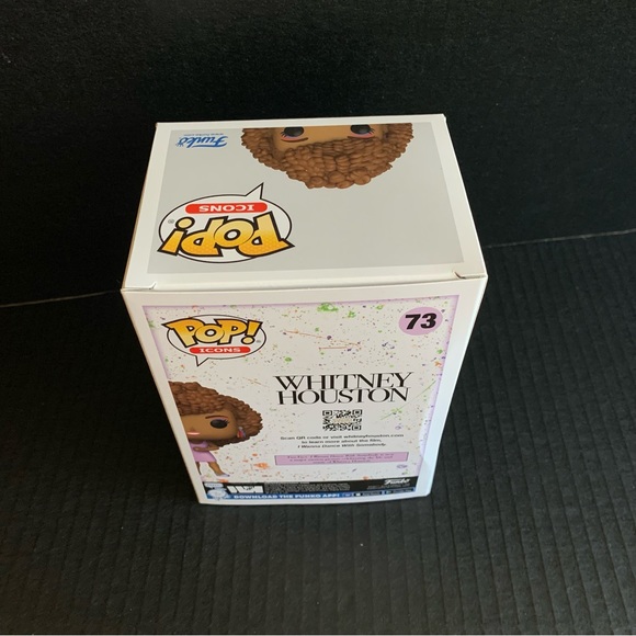 Whitney Houston Funko POP! Icons Collectible Vinyl Figure #73 Singer Actress New - Picture 5 of 12